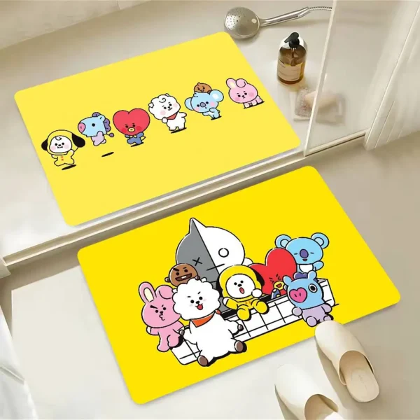 Tapis de sol BT21 Kawaii – Image 4