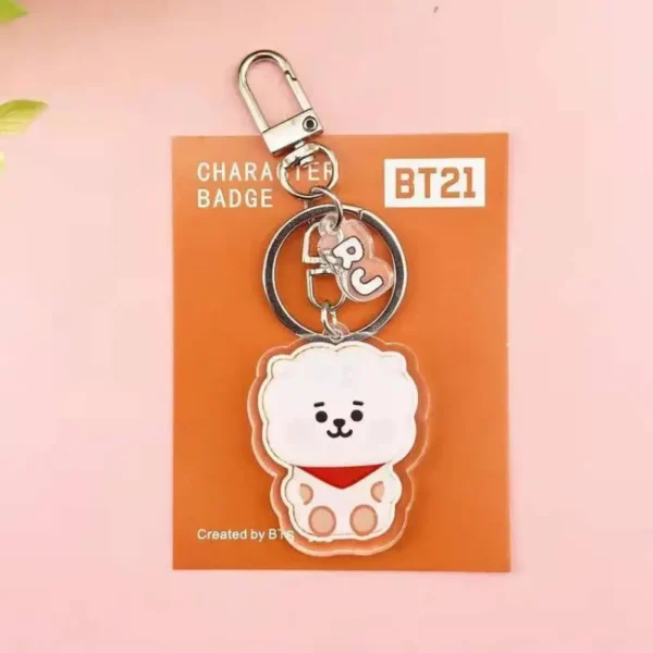 Porte-clés BT21 en acrylique – Image 3