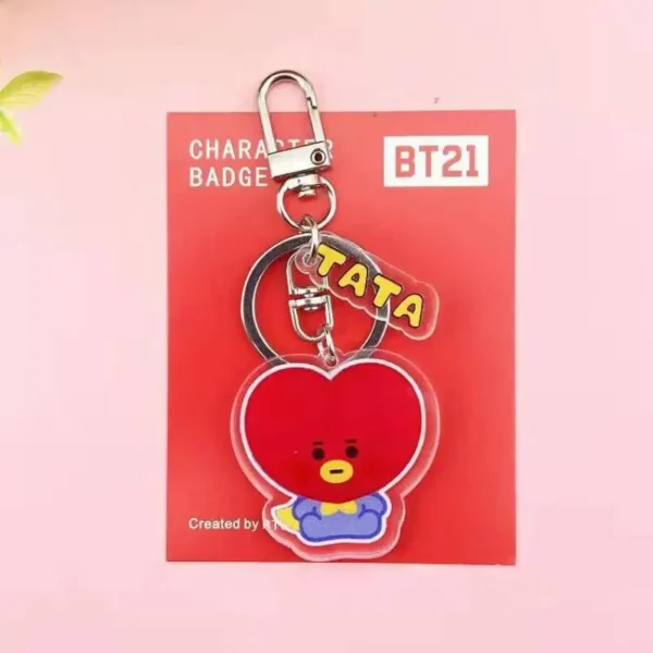 Porte-clés BT21 en acrylique – Image 2