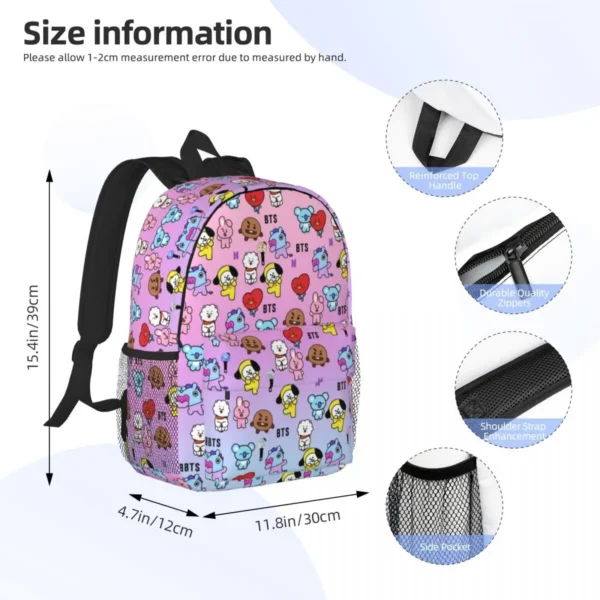 Sac à dos compact BT21 – Image 4