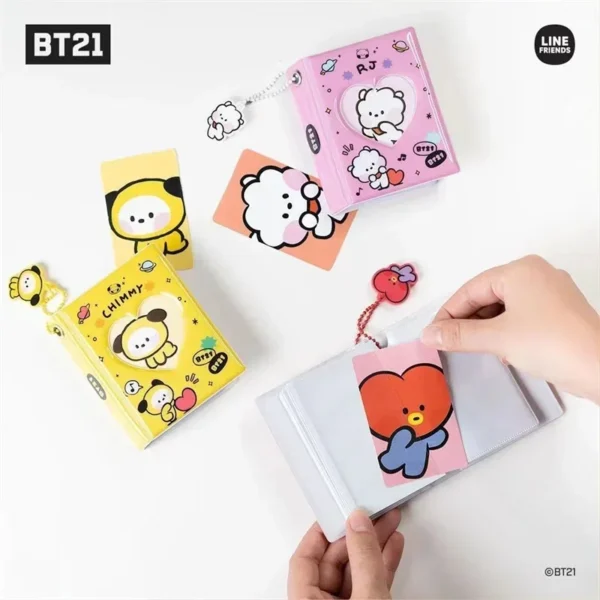 Classeur BT21 pour photocards