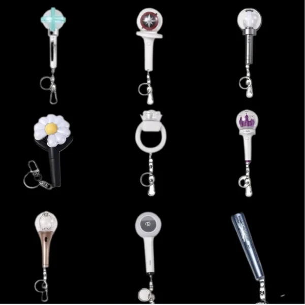 Porte-clés lightsticks Kpop