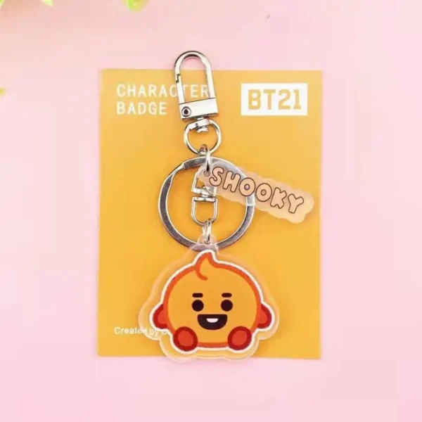 Porte-clés BT21 en acrylique – Image 6