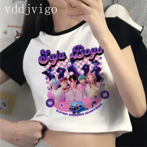 Crop top Kpop Demon Hunters